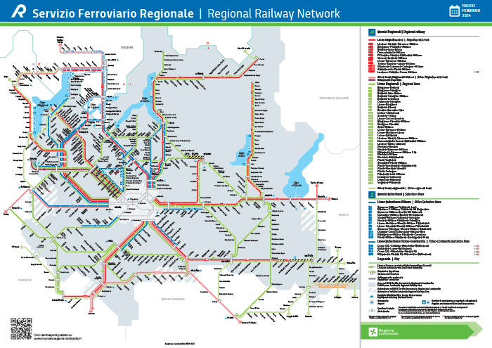 linee ferroviarie regionali