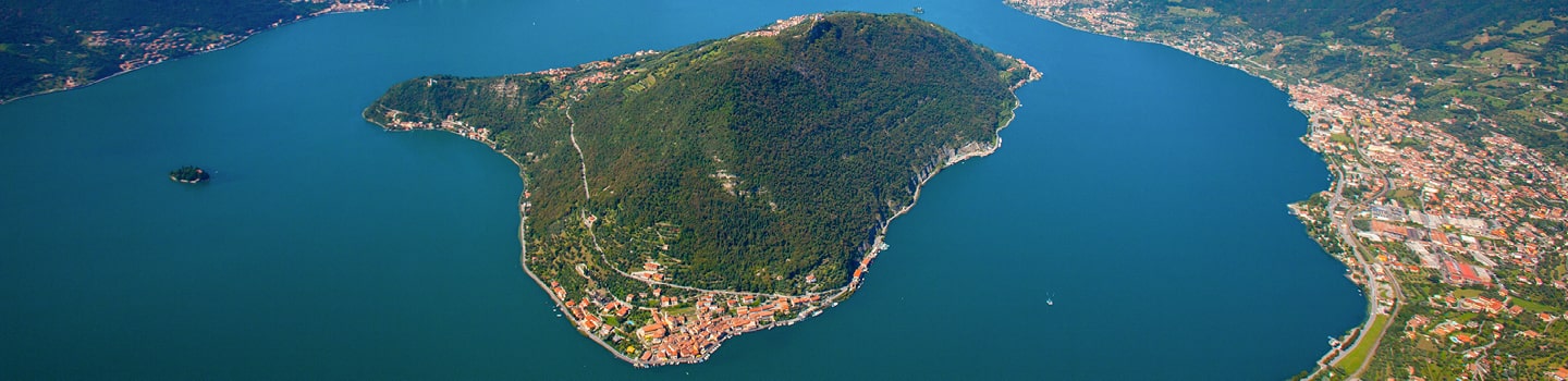 Veduta di Monte Isola - Lago d