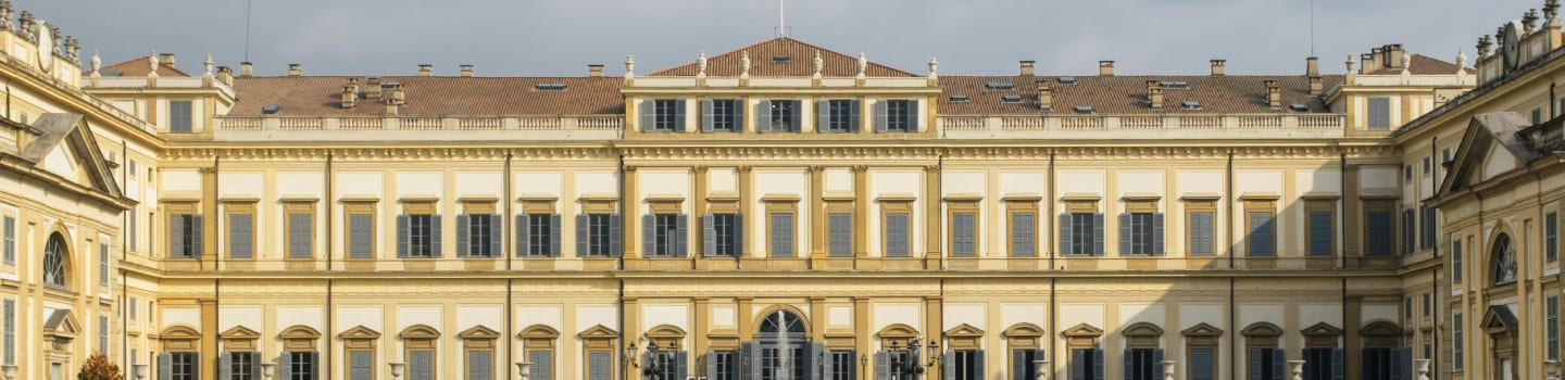 Facade of Villa Reale, Monza