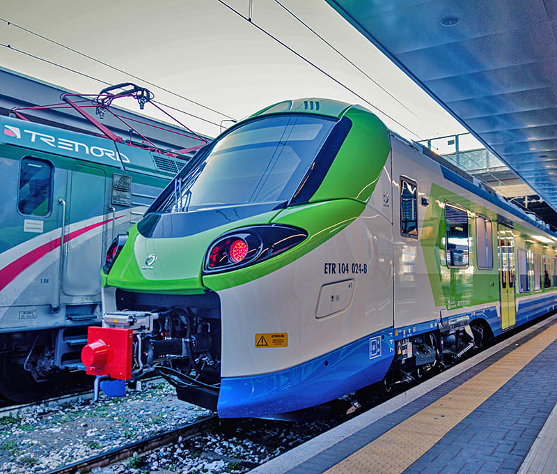 Treno in stazione